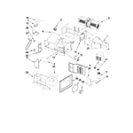 Jenn-Air JMV9186WS1 microwave/hood combo parts | Sears PartsDirect
