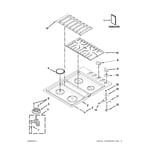 jenn air downdraft gas cooktop parts