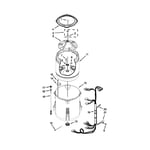 Whirlpool WTW5800BW0 washer parts | Sears PartsDirect