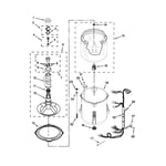 Whirlpool 7MWTW1799BQ0 washer parts | Sears PartsDirect