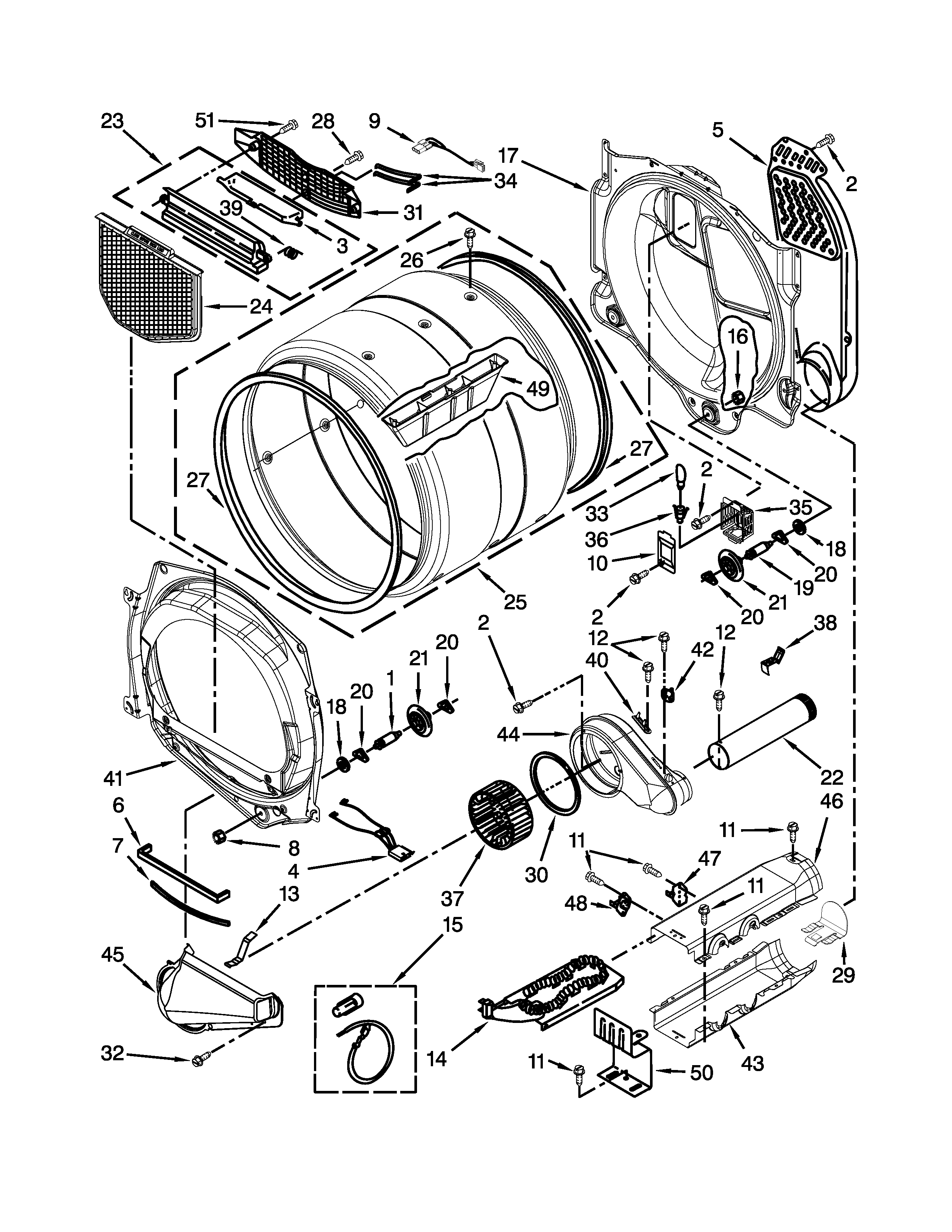 Whirlpool Duet Dryer Wiring Schematic - Complete Wiring Schemas