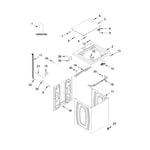 Amana NTW4605EW0 washer parts | Sears Parts Direct