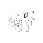 KitchenAid KTTS505EPA0 trash compactor parts | Sears PartsDirect