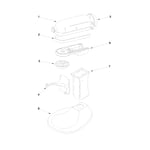 KitchenAid 5K5SSWH4 stand mixer parts Sears PartsDirect