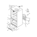 Whirlpool WRF532SMBM01 bottom-mount refrigerator parts | Sears PartsDirect