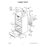KitchenAid KRFF305ESS00 bottom-mount refrigerator parts | Sears PartsDirect