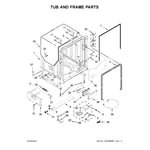 KitchenAid KDTM704EBS1 dishwasher parts | Sears PartsDirect