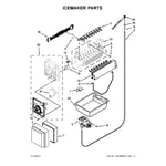 Looking for KitchenAid model KFCS22EVMS8 bottom-mount