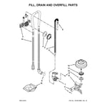 whirlpool dishwasher parts wdt780saem1
