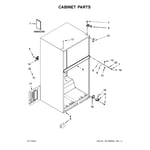 Whirlpool WRT316SFDM01 top-mount refrigerator parts | Sears PartsDirect