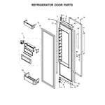 KitchenAid KBSD608ESS01 side-by-side refrigerator parts | Sears PartsDirect