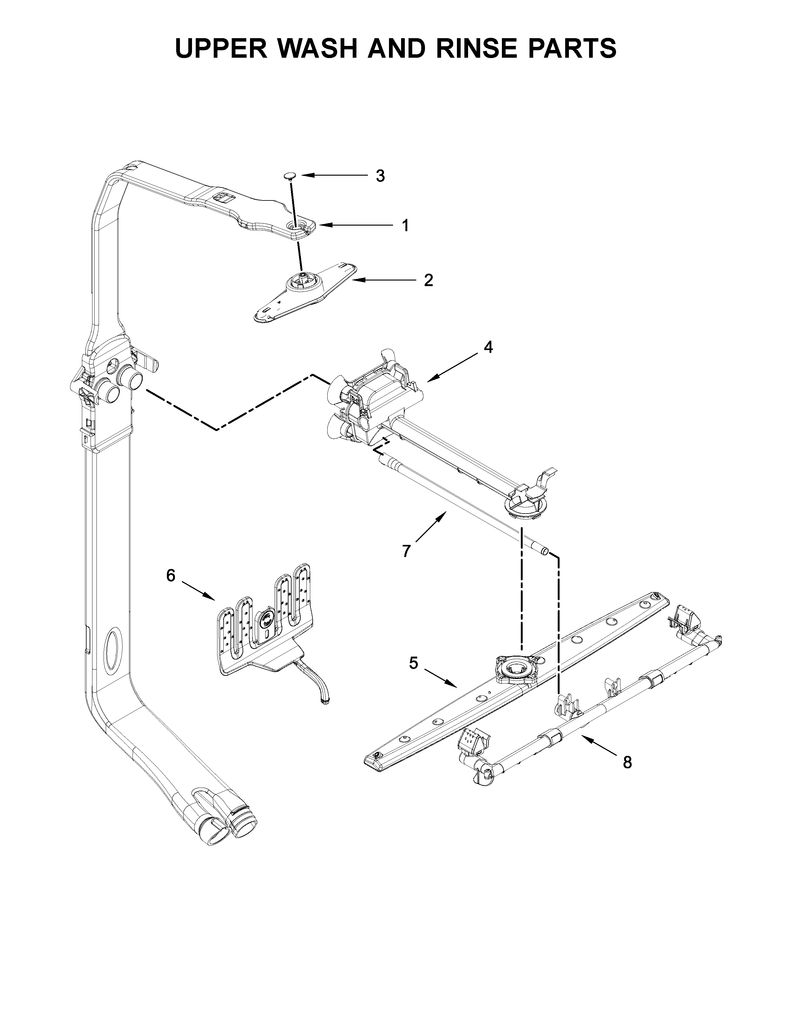 Kitchenaid Dishwasher Reviews Kdtm404Kps Parts List - Kitchenaid
