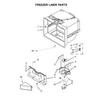 Whirlpool WRV986FDEM00 bottom-mount refrigerator parts | Sears PartsDirect