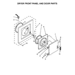 Whirlpool WET4024EW0 laundry center parts | Sears PartsDirect