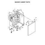 Whirlpool WET4024EW0 laundry center parts | Sears PartsDirect