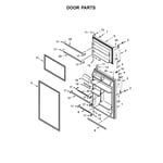 Whirlpool WRT138FZDW00 top-mount refrigerator parts | Sears PartsDirect