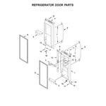 Whirlpool WRX735SDBM02 bottom-mount refrigerator parts | Sears PartsDirect