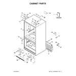 Whirlpool WRF535SMBM00 bottom-mount refrigerator parts | Sears PartsDirect