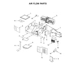 Whirlpool WMH32519HW1 microwave/hood combo parts | Sears PartsDirect