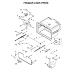 Whirlpool WRF555SDFZ08 bottom-mount refrigerator parts | Sears PartsDirect