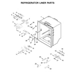 Whirlpool WRFA35SWHZ01 bottom-mount refrigerator parts | Sears PartsDirect