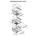 Whirlpool WRS571CIHZ01 side-by-side refrigerator parts | Sears PartsDirect