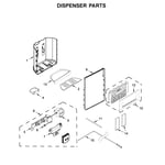 Whirlpool WRS571CIHZ01 side-by-side refrigerator parts | Sears PartsDirect