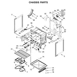 Whirlpool WFE525S0HS0 electric range parts | Sears PartsDirect