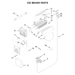 Whirlpool WRS331FDDW00 side-by-side refrigerator parts | Sears PartsDirect