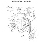 Whirlpool WRF757SDHZ00 bottom-mount refrigerator parts | Sears PartsDirect