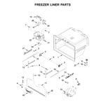 Whirlpool WRF555SDFZ09 bottom-mount refrigerator parts | Sears PartsDirect