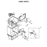 Whirlpool WRT311FZDM01 topmount refrigerator parts Sears PartsDirect