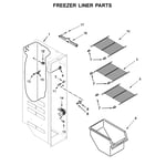 Whirlpool WRS315SDHM01 sidebyside refrigerator parts Sears PartsDirect