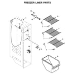 Whirlpool WRS315SDHZ01 side-by-side refrigerator parts | Sears PartsDirect