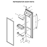 Whirlpool WRS315SDHZ01 side-by-side refrigerator parts | Sears PartsDirect