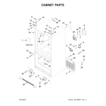 Whirlpool WRF540CWHB01 bottom-mount refrigerator parts | Sears PartsDirect