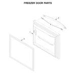 Whirlpool WRB322DMBM01 bottom-mount refrigerator parts | Sears PartsDirect