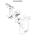 KitchenAid KRSF705HPS00 sidebyside refrigerator parts Sears PartsDirect