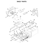 Whirlpool WRX735SDHZ03 bottom-mount refrigerator parts | Sears PartsDirect