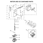 Whirlpool WRS588FIHW00 side-by-side refrigerator parts | Sears PartsDirect
