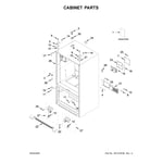Whirlpool WRF555SDFZ11 bottom-mount refrigerator parts | Sears PartsDirect