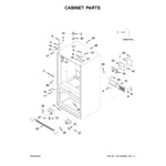 Whirlpool WRF555SDHV03 bottom-mount refrigerator parts | Sears PartsDirect