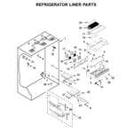 JennAir JF42NXFXDE00 bottommount refrigerator parts Sears PartsDirect