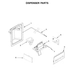 Whirlpool WRS555SIHZ03 side-by-side refrigerator parts