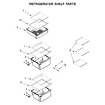 Whirlpool WRS325SDHZ05 side-by-side refrigerator parts | Sears PartsDirect