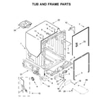 KitchenAid KDFE104KWH0 dishwasher parts | Sears PartsDirect