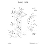 KitchenAid KRFF507HPS02 bottom-mount refrigerator parts ...