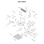 KitchenAid KRFF507HPS02 bottom-mount refrigerator parts | Sears PartsDirect
