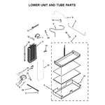 KitchenAid KSSC42QVS10 side-by-side refrigerator parts | Sears PartsDirect