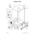 KitchenAid KRSC703HPS01 sidebyside refrigerator parts Sears PartsDirect